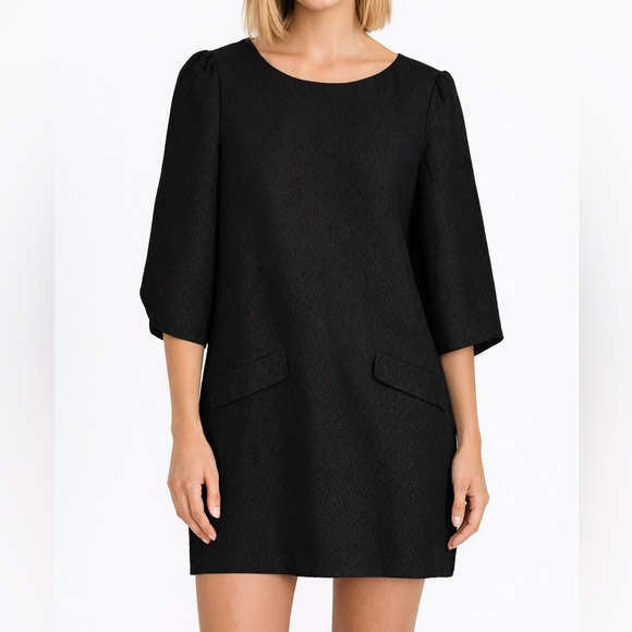 Comptoir Des Cotonniers Dresses & Skirts - Comptoir Des Cotonniers 100% Silk Black Shift Dress size 38